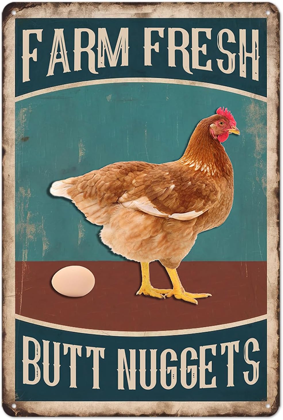 Chicken Coop Metal Signs for O - Outdoor Furniture Metal review and price