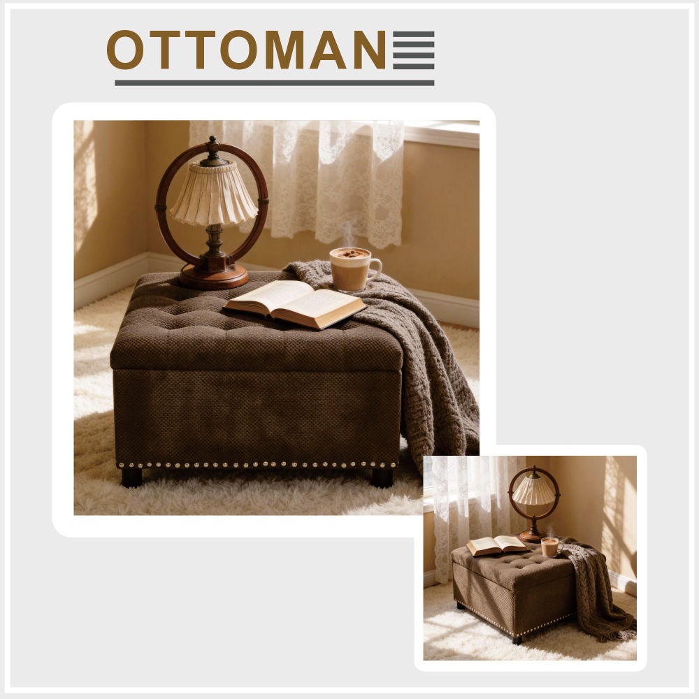 Orraves Dark Brown Square Stor - Outdoor Furniture Wood review and price