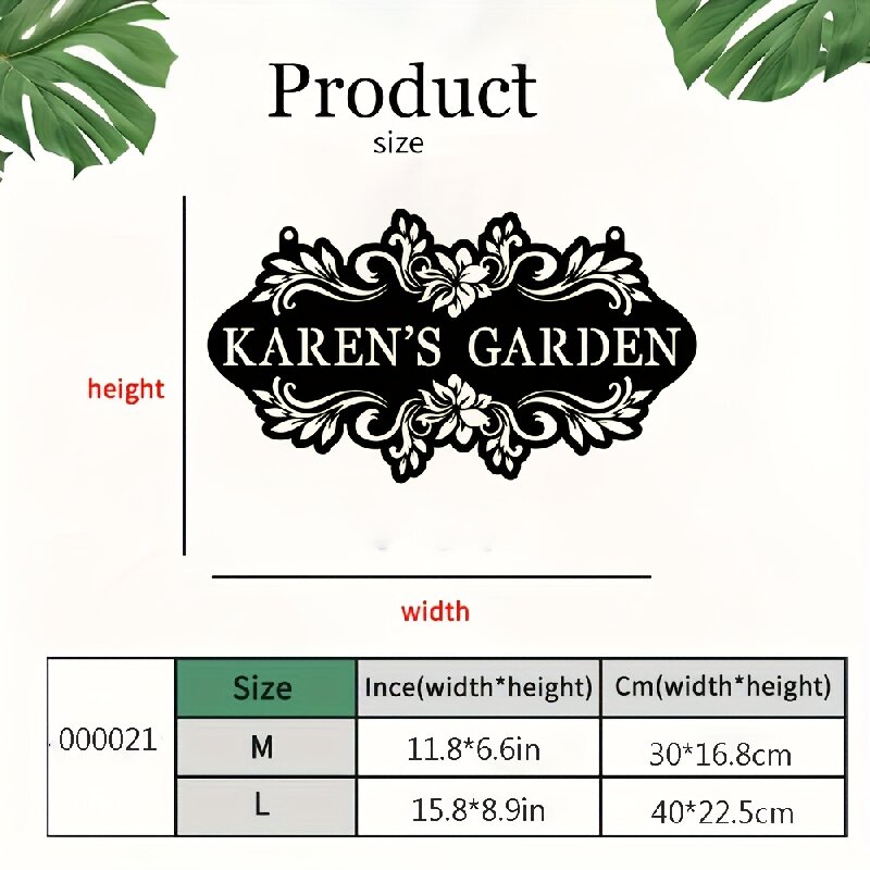 Custom Metal Art Sign with Nam - Outdoor Furniture Metal review and price
