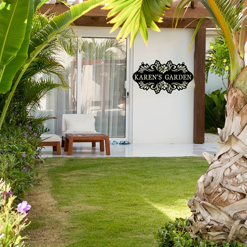 Custom Metal Art Sign with Nam - Outdoor Furniture Metal review and price