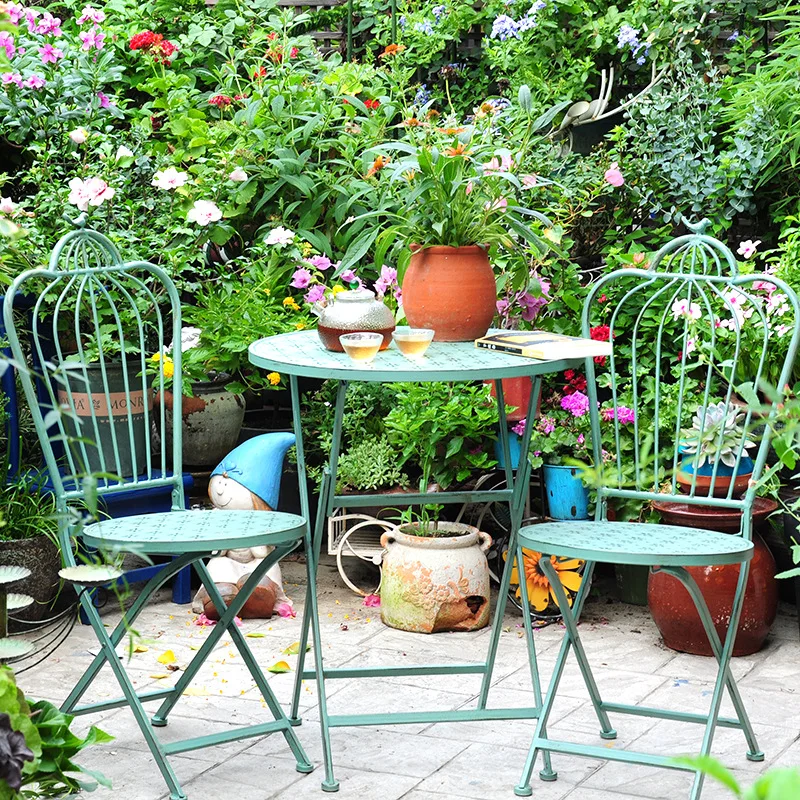 Outdoor Courtyard Garden Chair - Outdoor Furniture Metal Chairs review and price