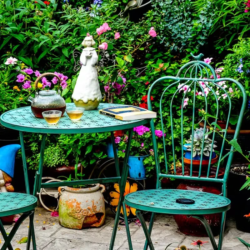 Outdoor Courtyard Garden Chair - Outdoor Furniture Metal Chairs review and price