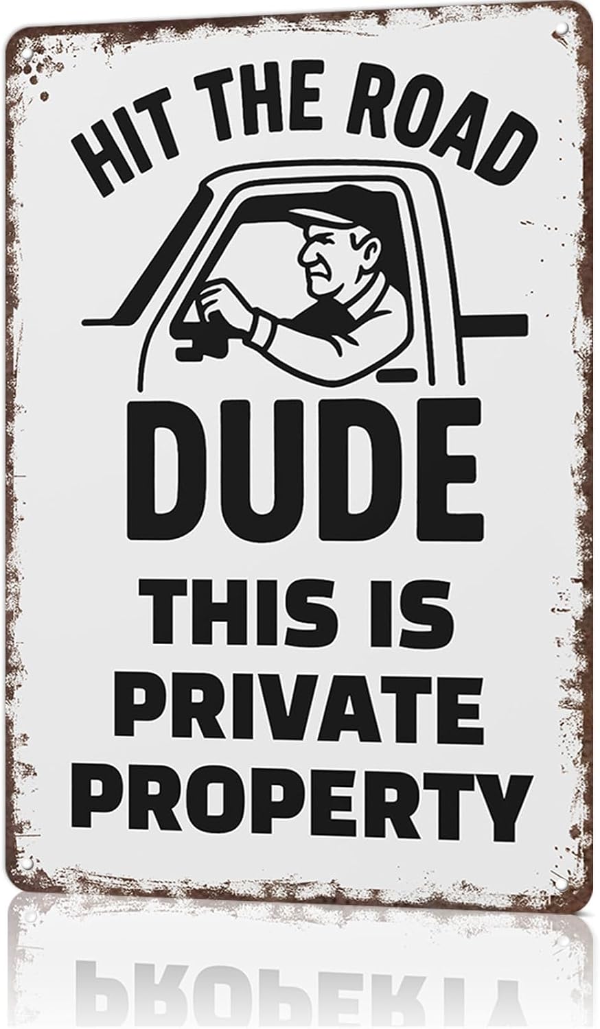 No Trespassing Signs Hit The R - Outdoor Furniture Metal review and price
