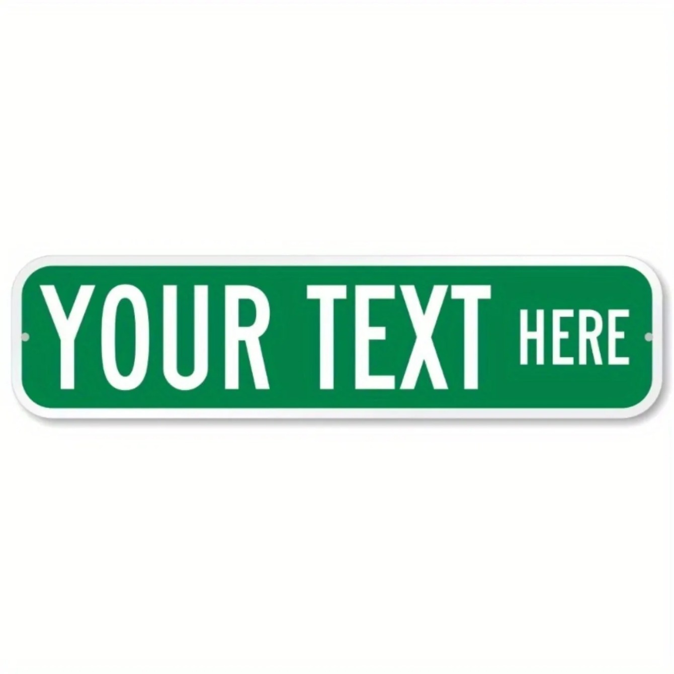 Personalized Green Street Sign - Outdoor Furniture Metal review and price