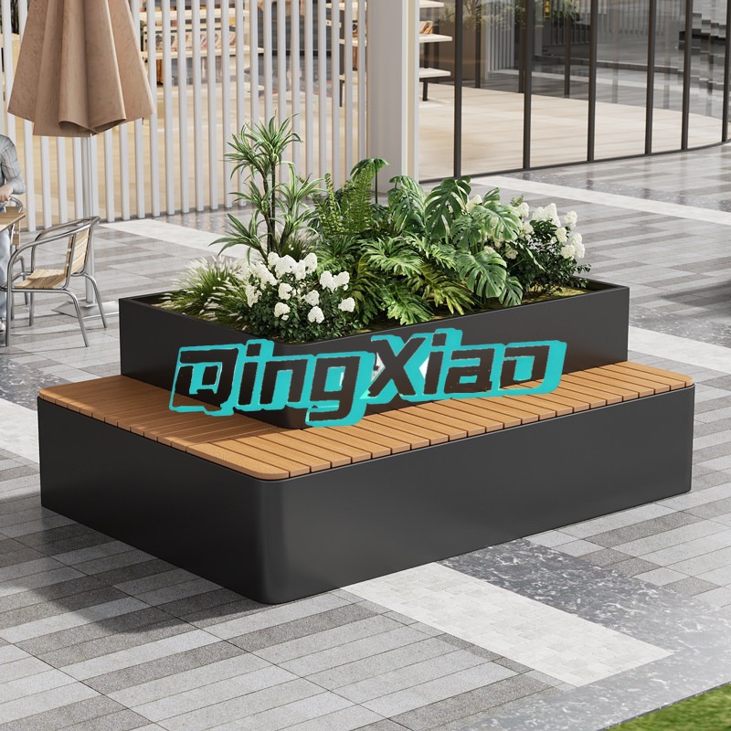 Outdoor Bench With Built In Pl - Outdoor Furniture Metal Chairs review and price
