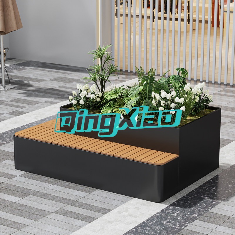 Outdoor Bench With Built In Pl - Outdoor Furniture Metal Chairs review and price